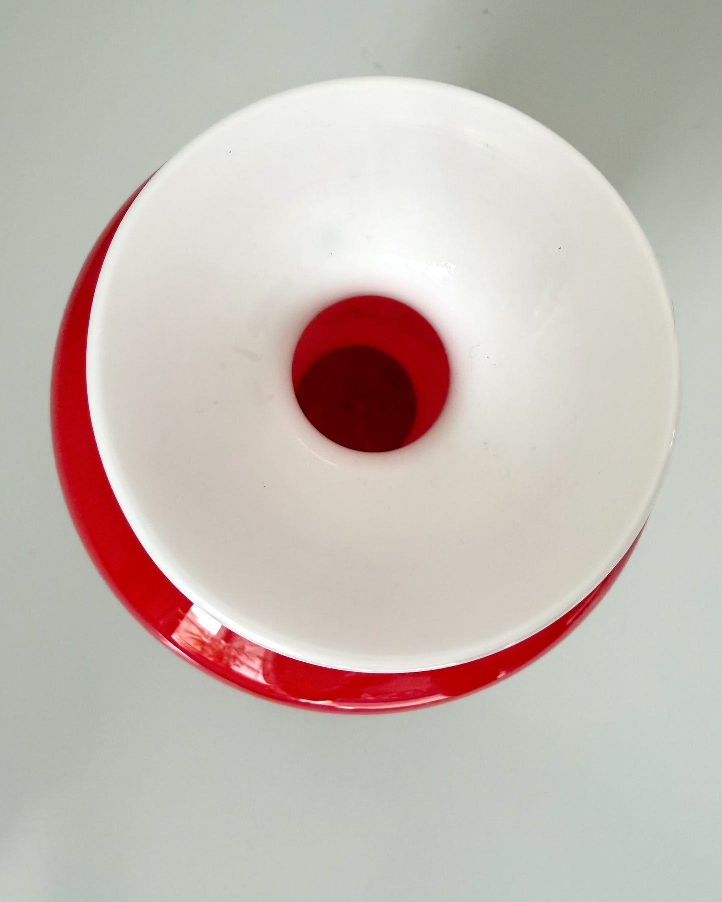 Vase en opaline rouge Carnaby Holmegaard