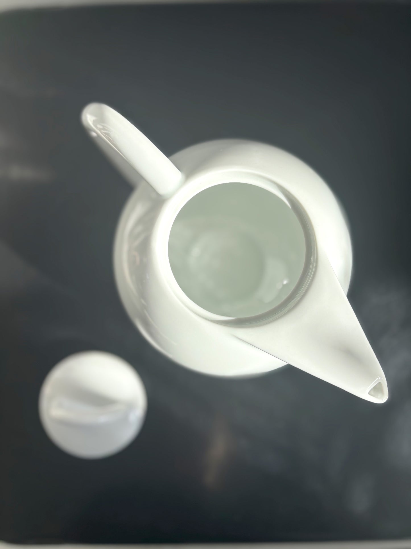 Théière blanche ASA