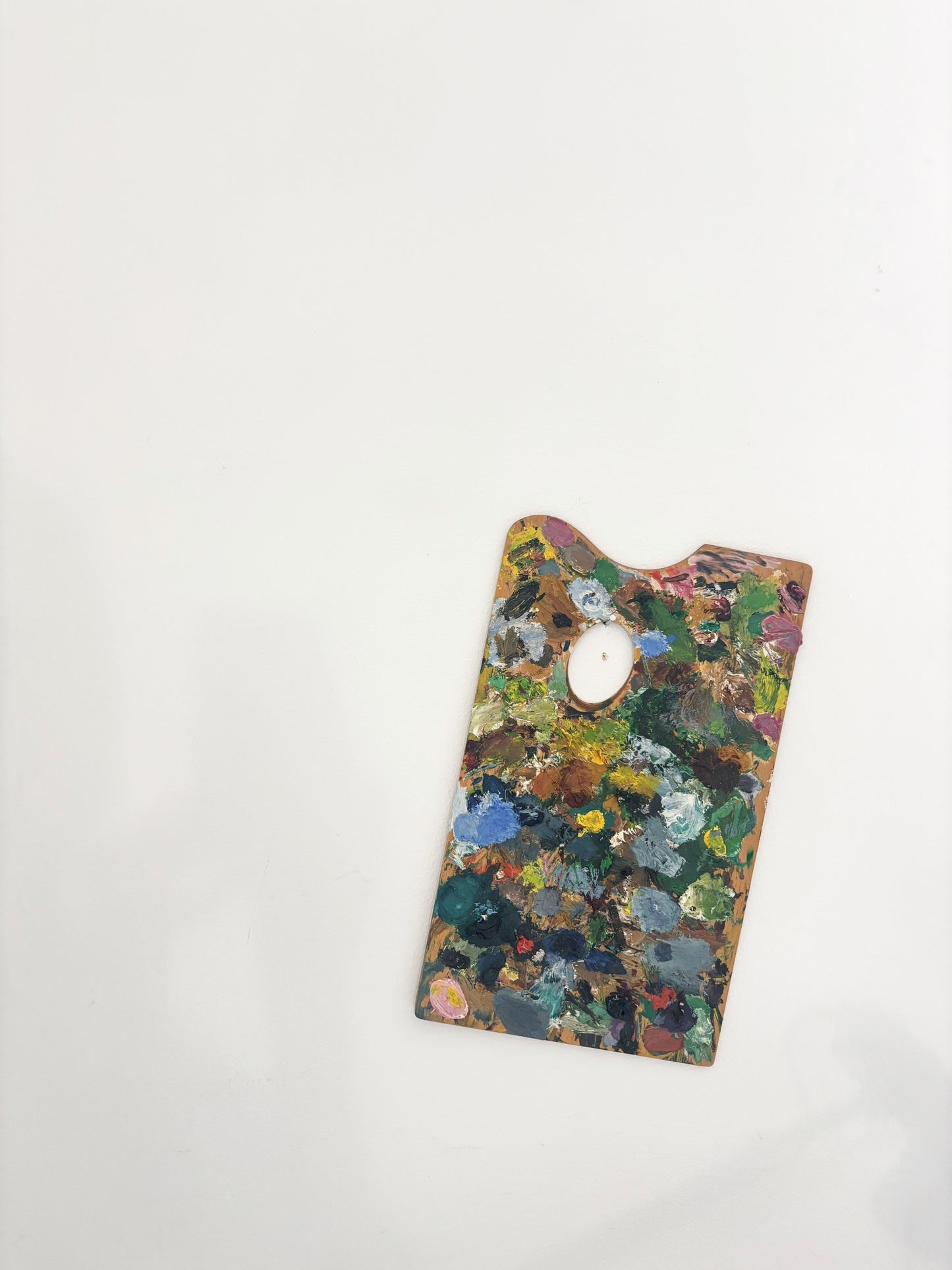Palette vintage de peinture à accrocher