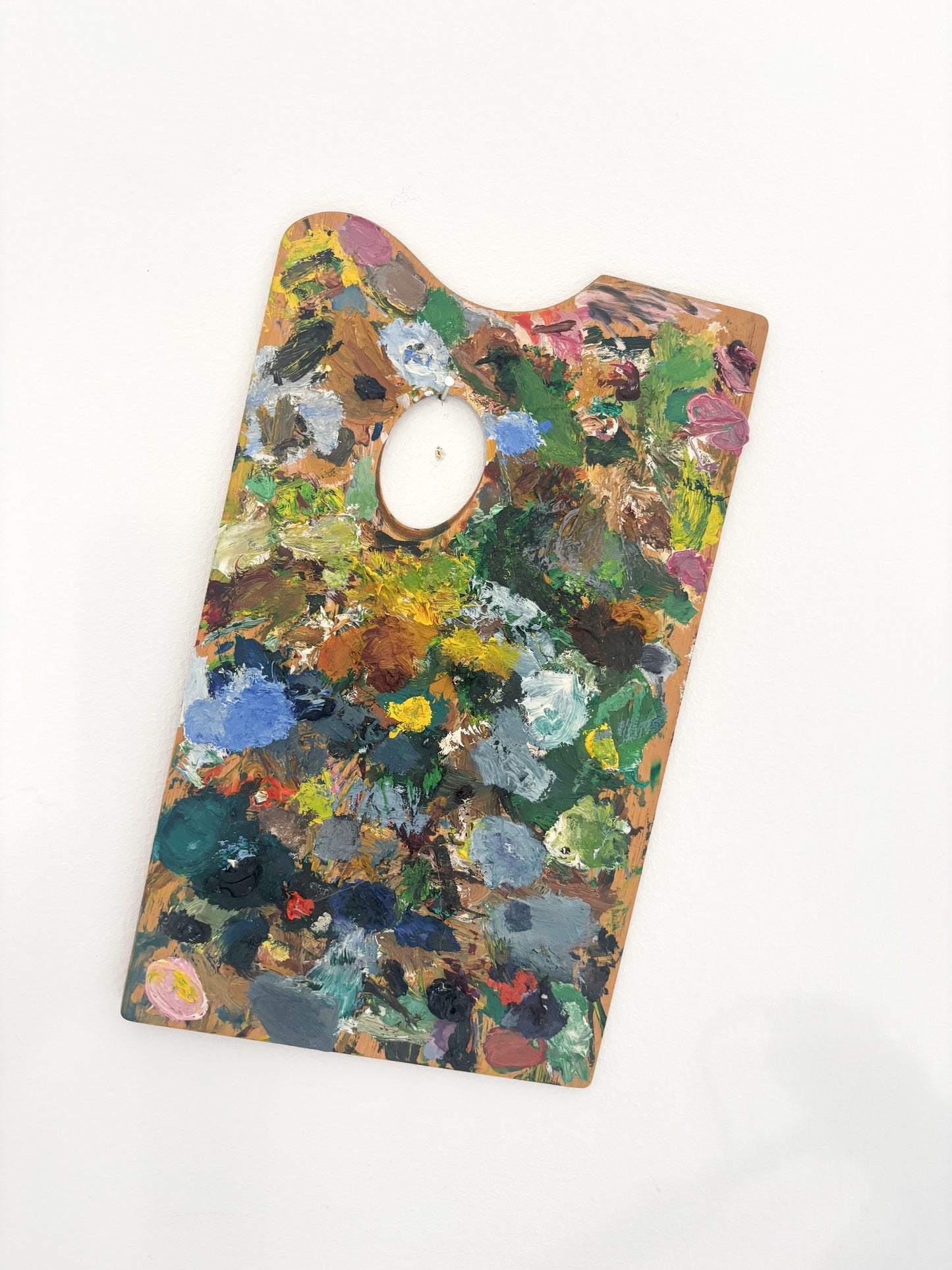 Palette vintage de peinture à accrocher
