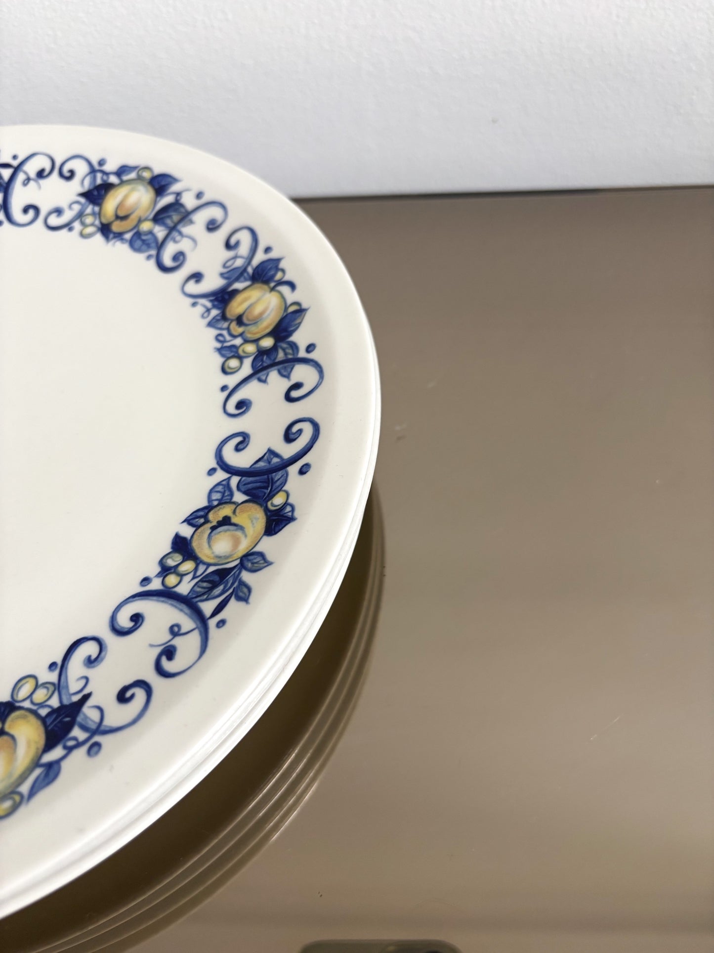 Ensemble de 4 assiettes Cadiz de Villeroy et Boch