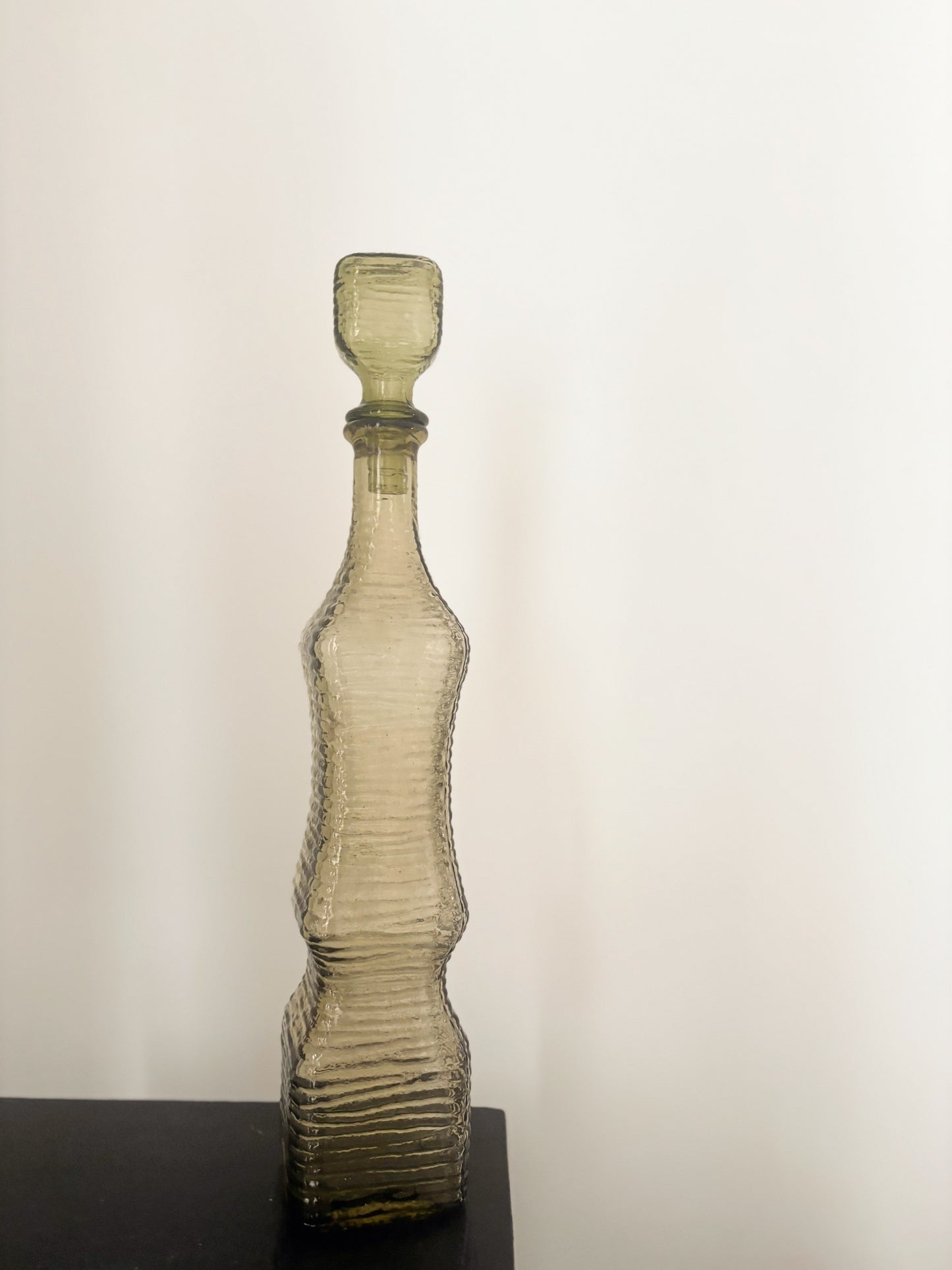 Bouteille en verre Empoli brune