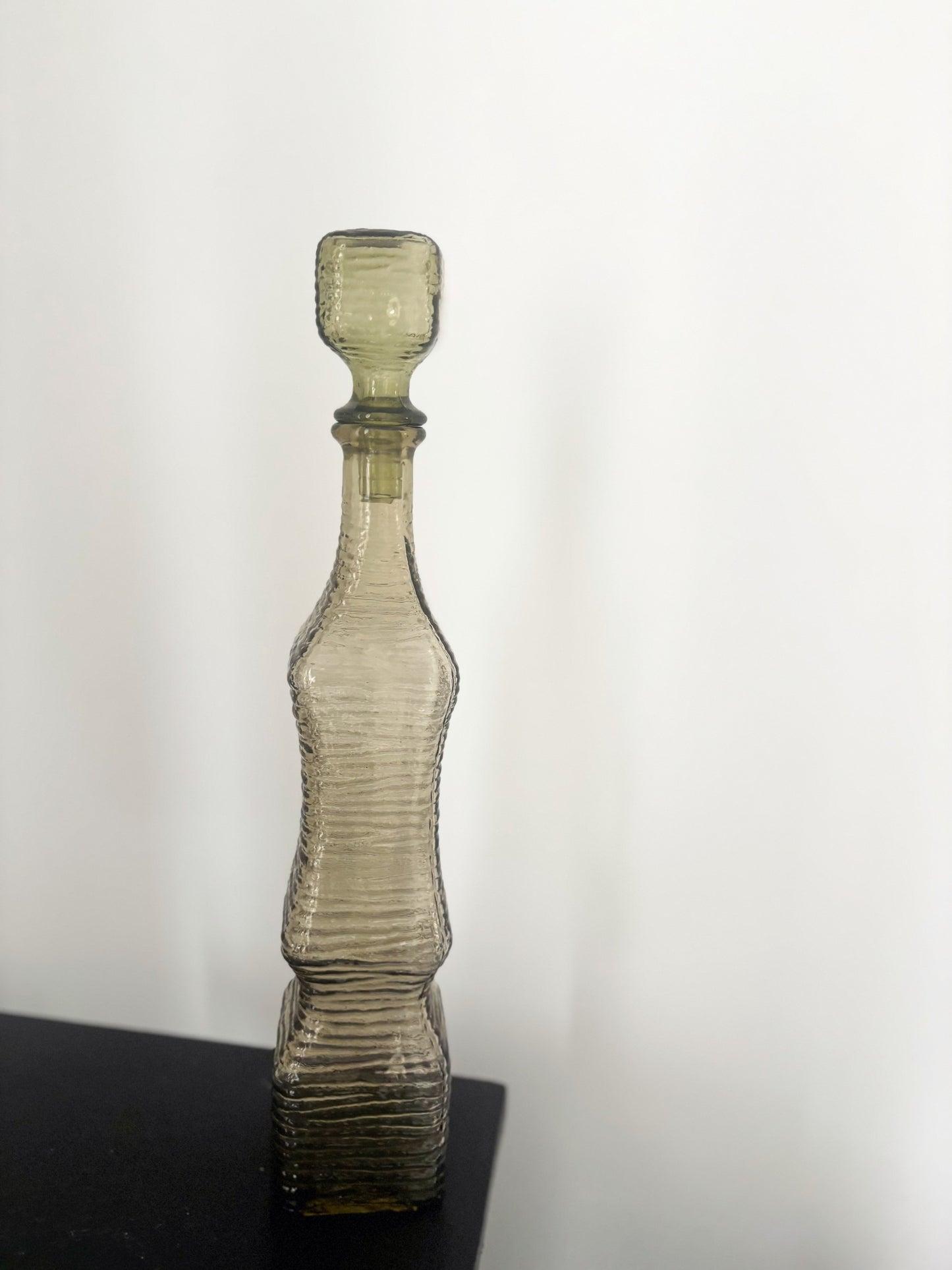 Bouteille en verre Empoli brune