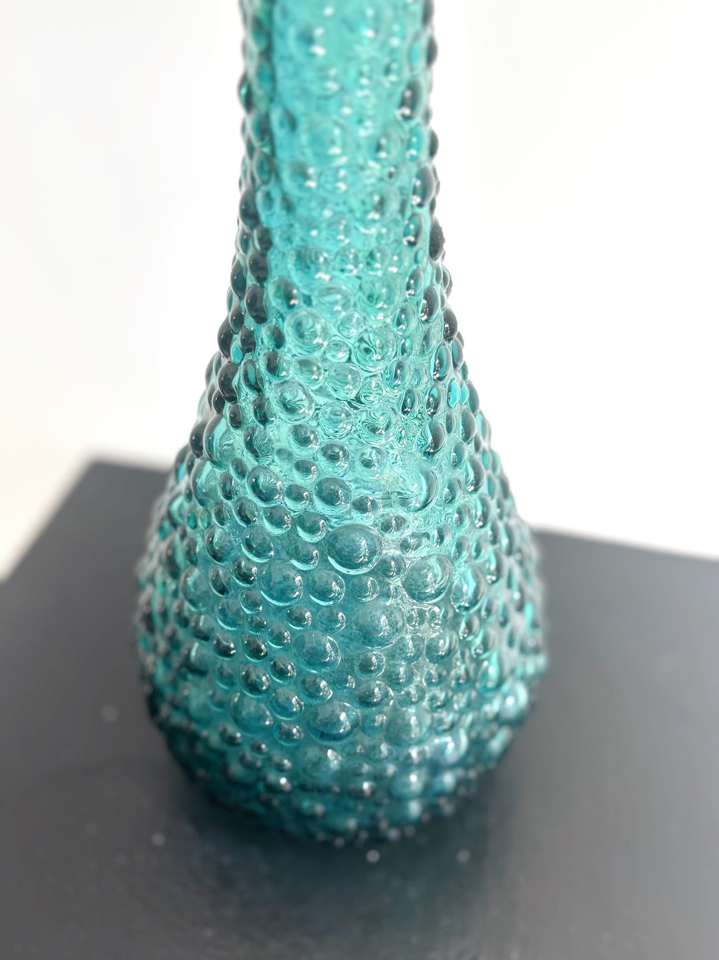 Bouteille Empoli bleue pétrol