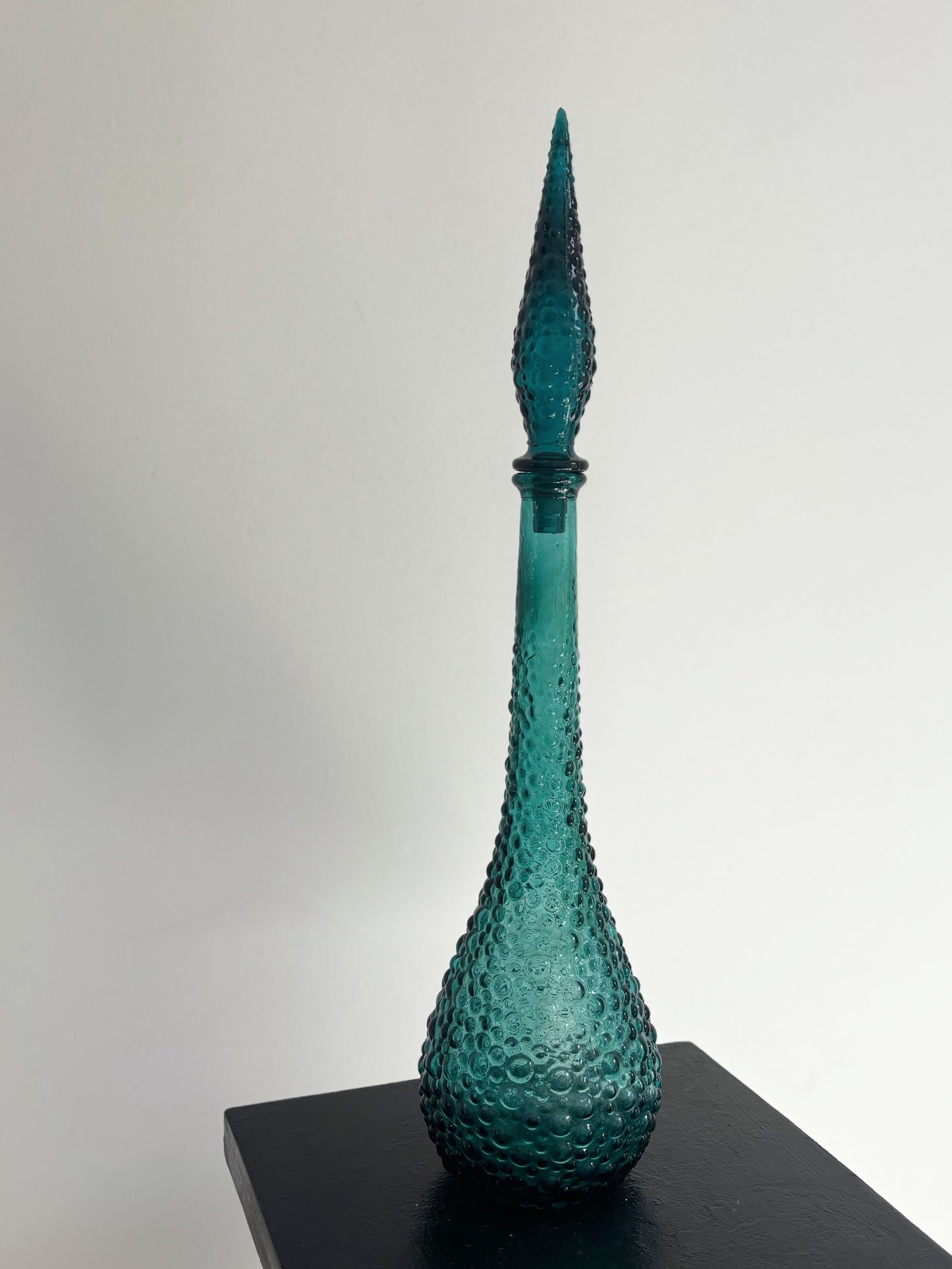 Bouteille Empoli bleue pétrol