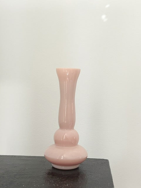 Vase rose en opaline de Boom