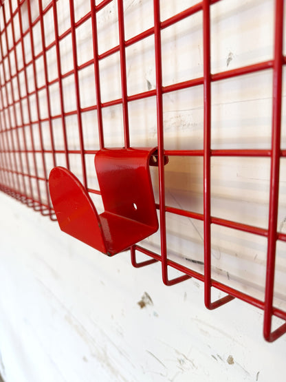 Rood raster wandorganizer SECCOSE