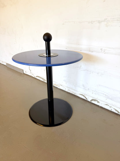 Table vintage IKEA VI 1993 en métal et acier