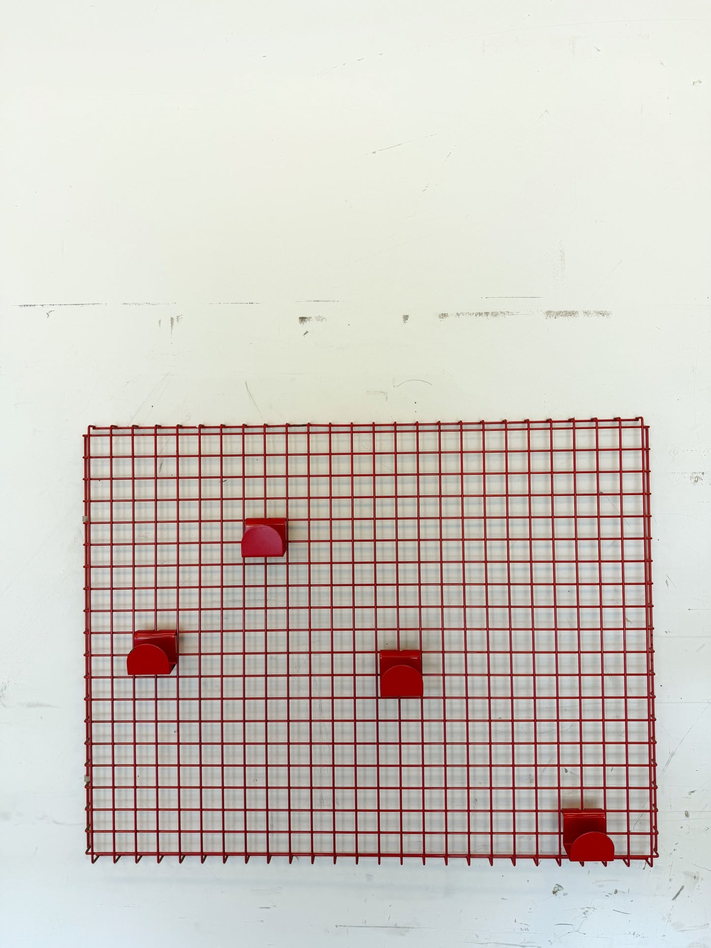 Rood raster wandorganizer SECCOSE