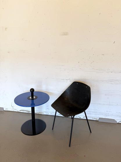 Table vintage IKEA VI 1993 en métal et acier