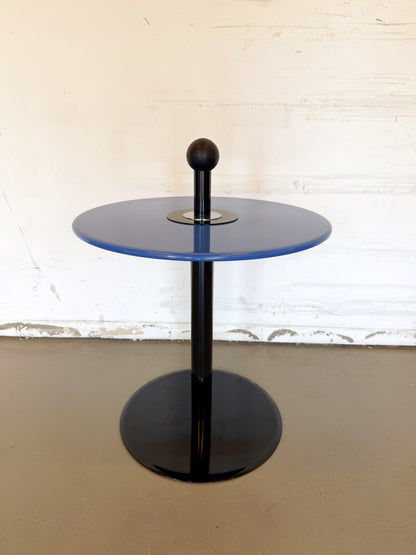 Table vintage IKEA VI 1993 en métal et acier
