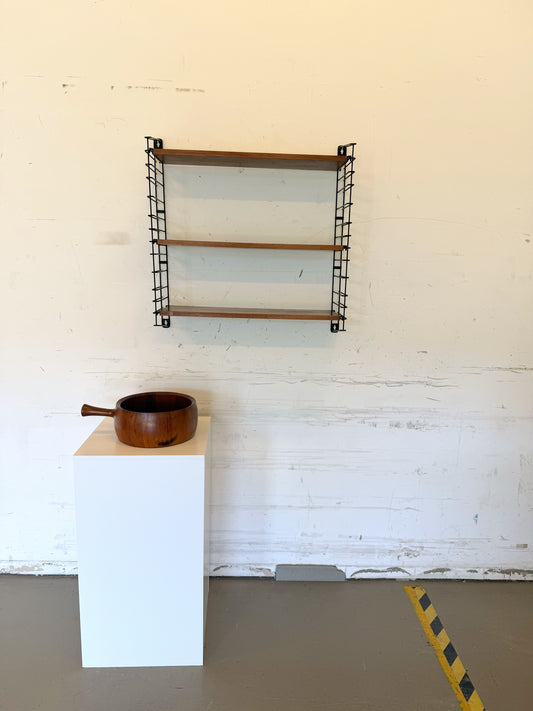Etagère murale TOMADO planches en teck