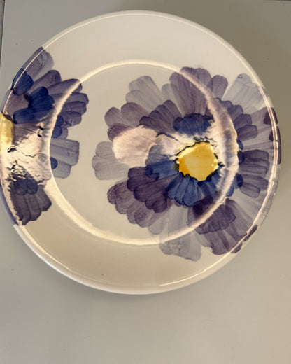 Ensemble de 4 assiettes en céramique italienne