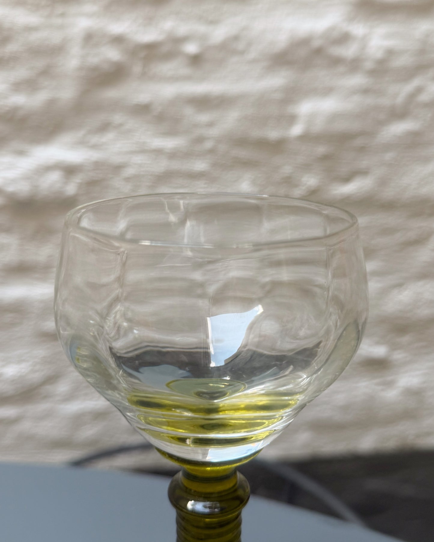 Ensemble de 4 verres à vin alsaciens