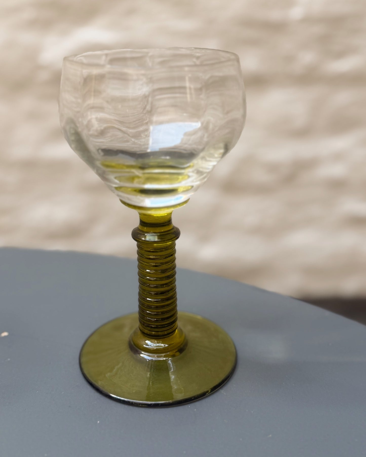 Ensemble de 4 verres à vin alsaciens