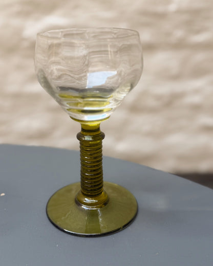 Ensemble de 4 verres à vin alsaciens