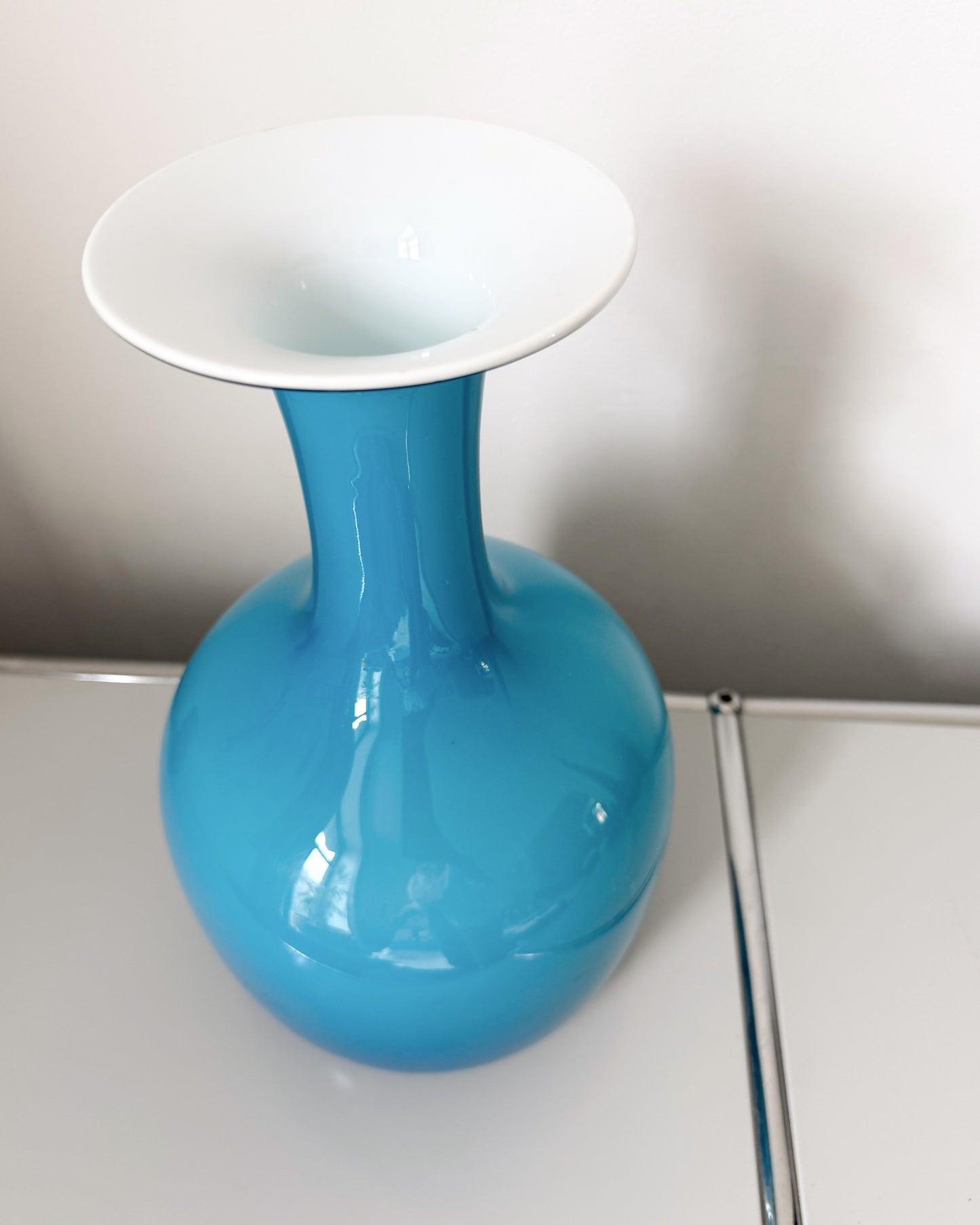 Grand vase Carnaby turquoise Holmegaard