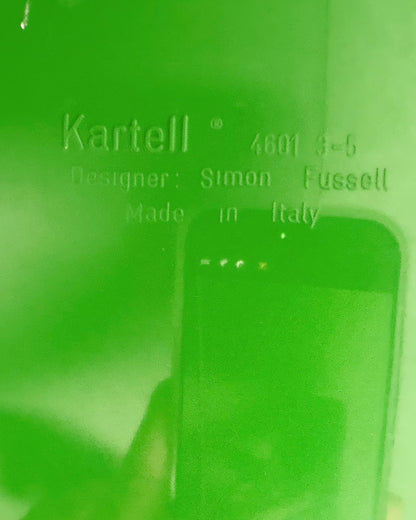 Commode modulable vert Kelly 5 tiroirs Kartell Simon Fussell