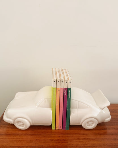 Presse livre en céramique blanche Porsche 911 Turbo