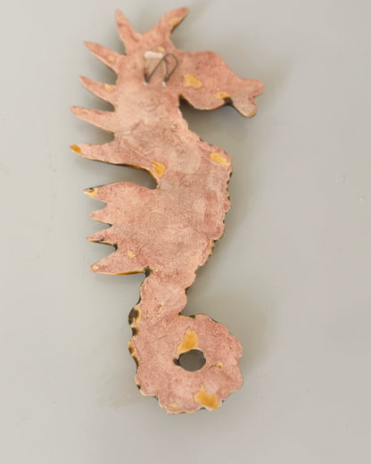 Hippocampe vintage à accrocher au mur