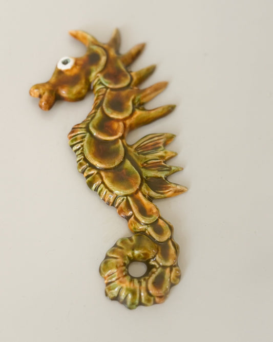 Hippocampe vintage à accrocher au mur