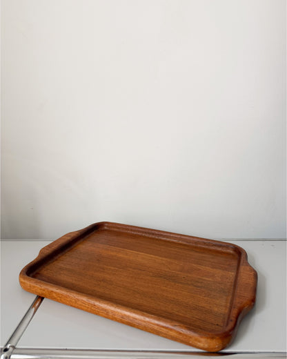 Plateau vintage en teck Digsmed Danemark