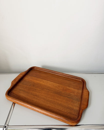 Plateau vintage en teck Digsmed Danemark