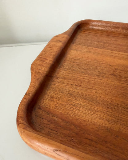 Plateau vintage en teck Digsmed Danemark