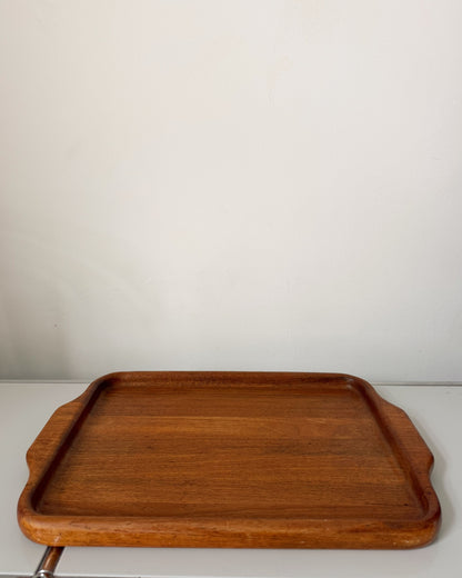 Plateau vintage en teck Digsmed Danemark