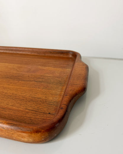 Plateau vintage en teck Digsmed Danemark