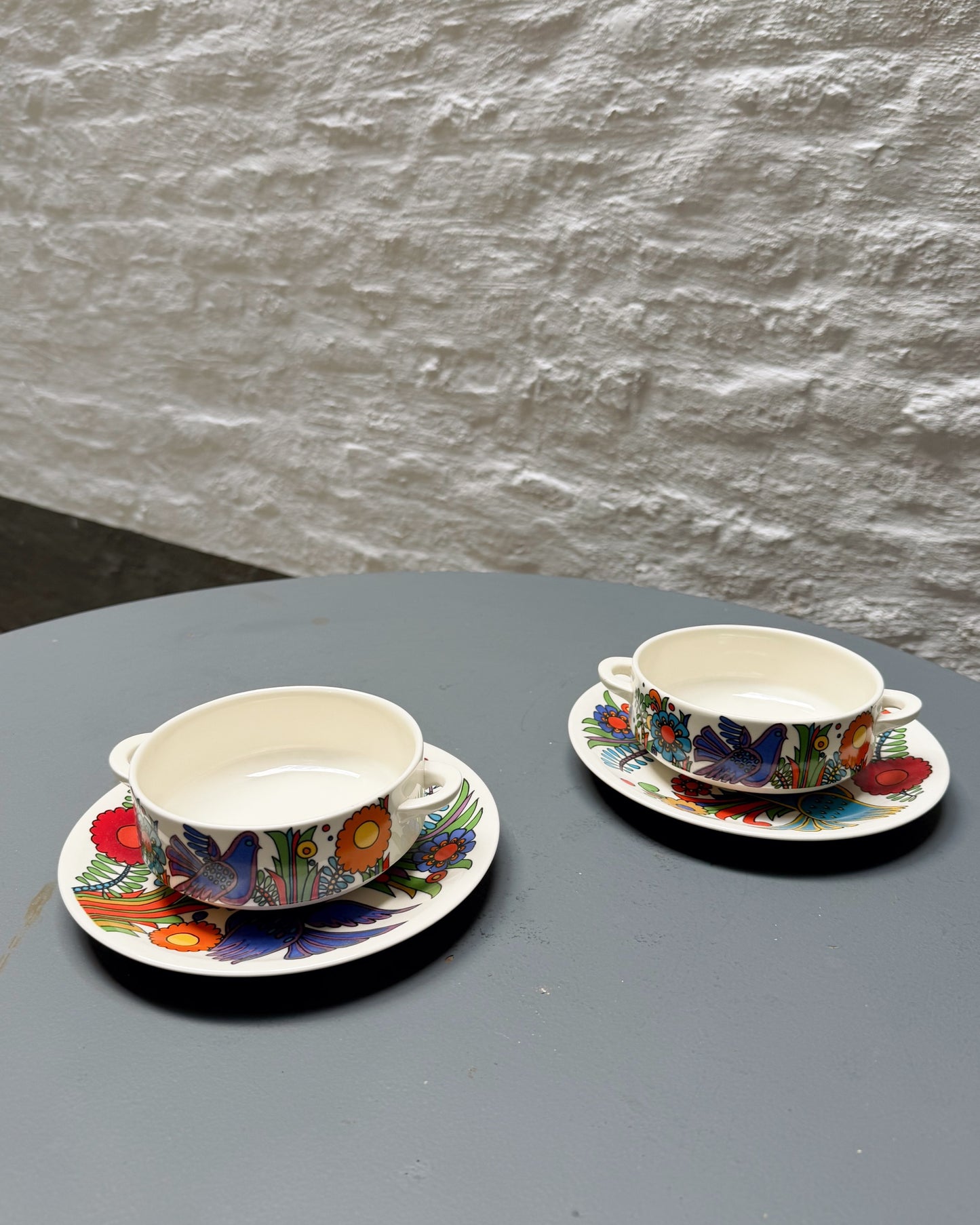 Bol à anses et soucoupe assortie Acapulco Villeroy & Boch