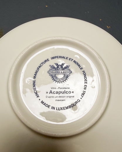 Bol à anses et soucoupe assortie Acapulco Villeroy & Boch
