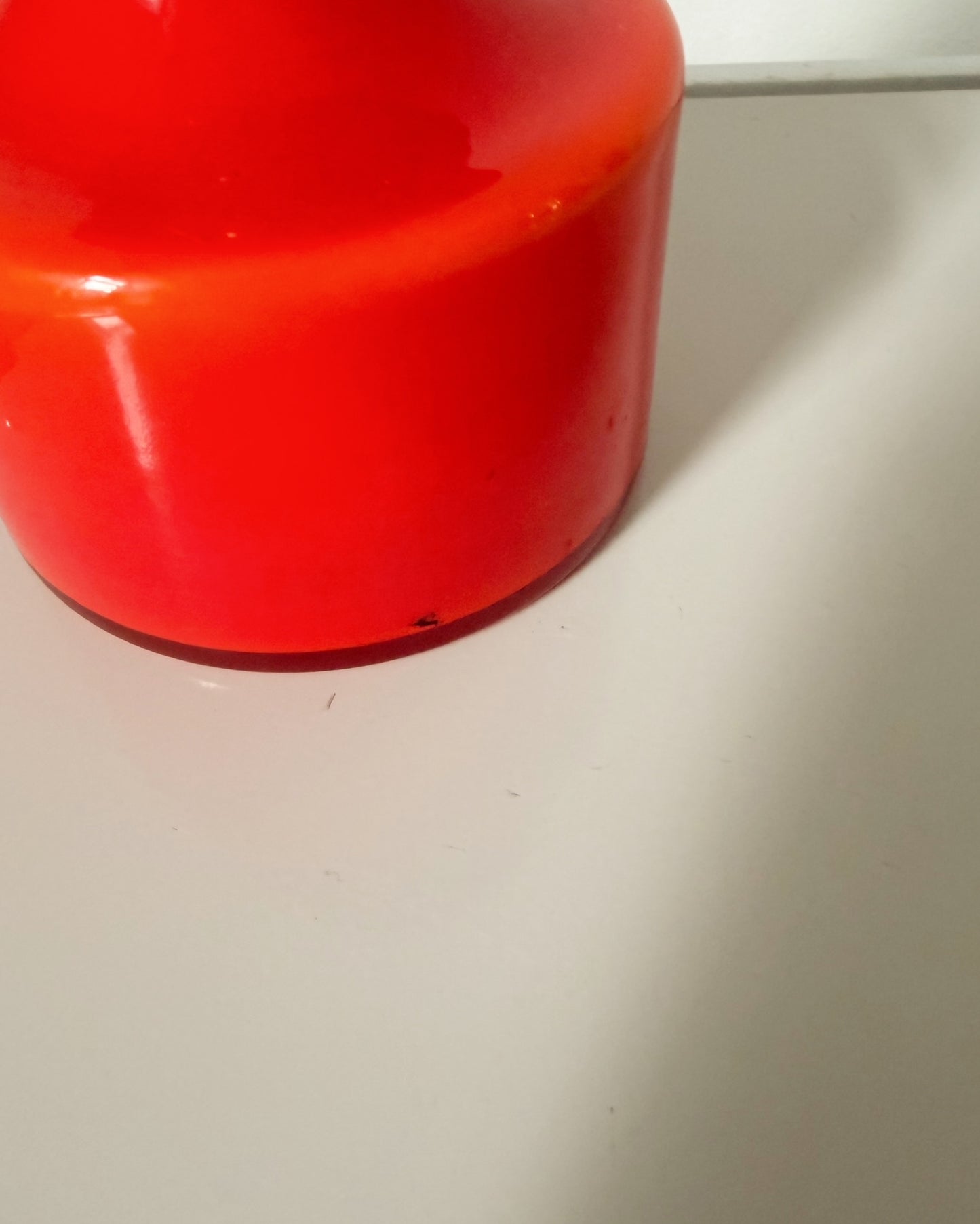 Petit vase rouge  Carnaby de Per Lutken pour Holmegaard