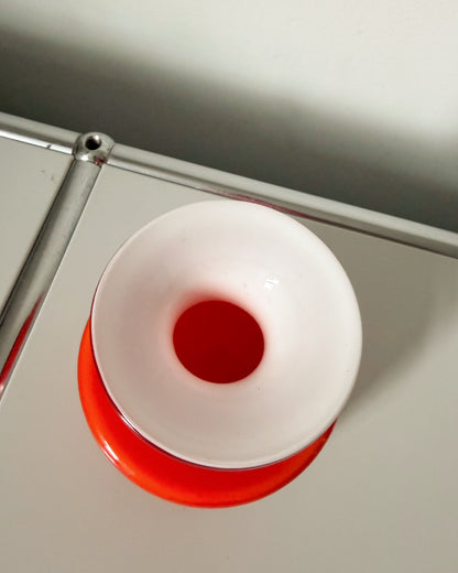 Petit vase rouge  Carnaby de Per Lutken pour Holmegaard