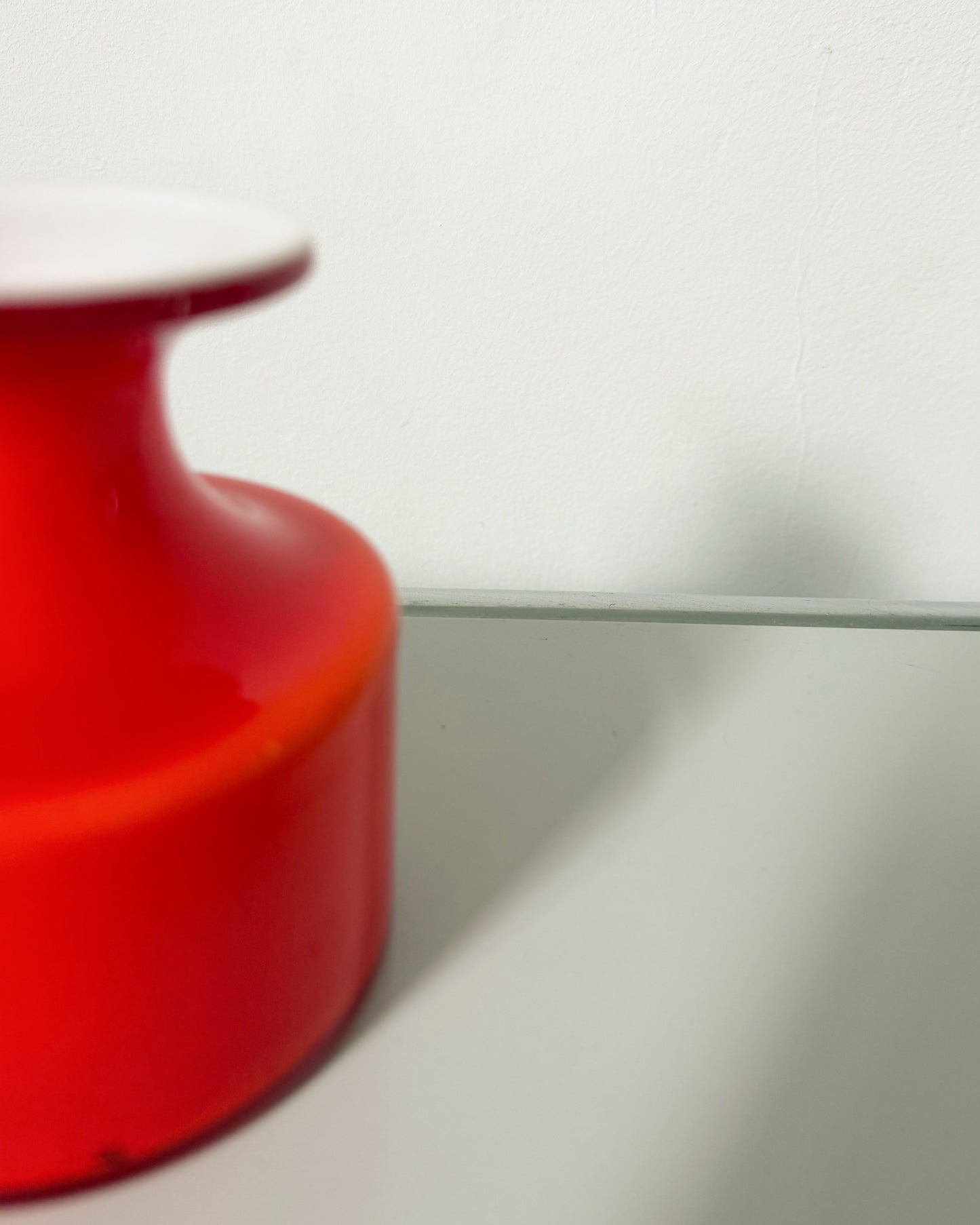 Petit vase rouge  Carnaby de Per Lutken pour Holmegaard