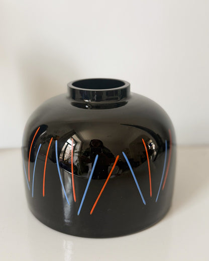 Vase postmoderne par Marcela Vosmikova IKEA 1980