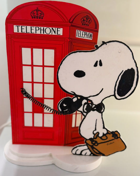 Lampe de table vintage Snoopy 1980
