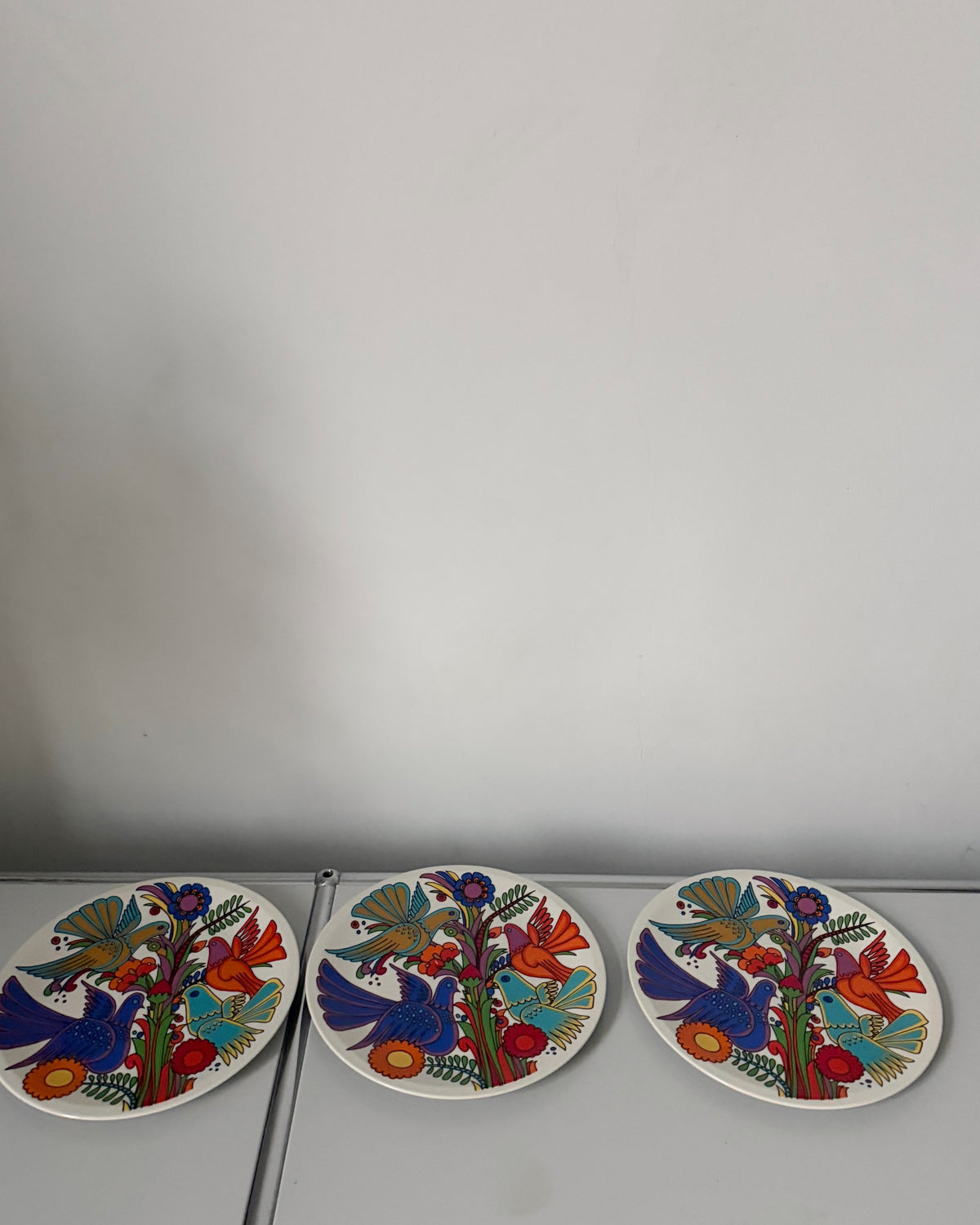 Lot de 3 assiettes à dessert Acapulco décor plein Villeroy & Boch