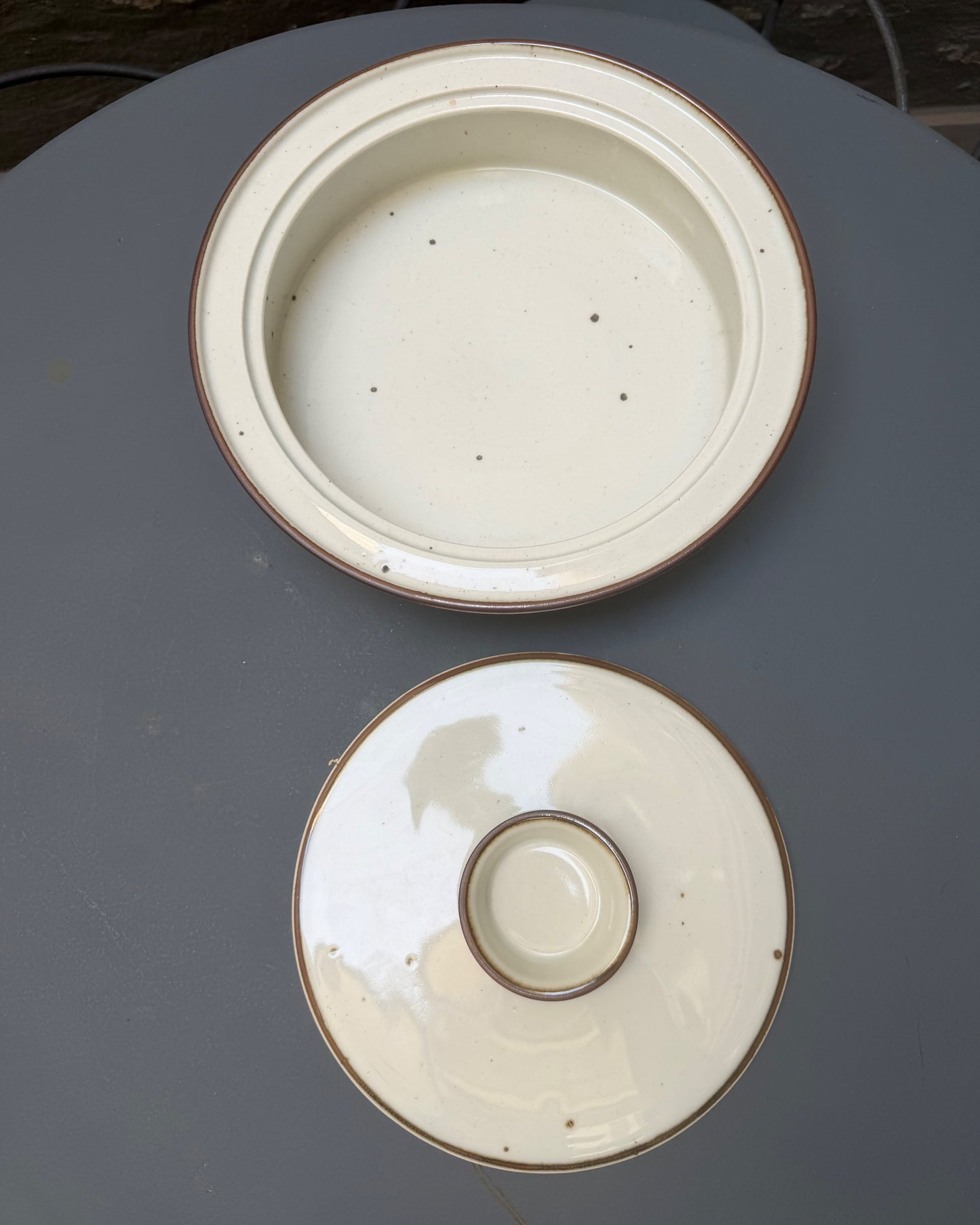 Plat à sauter en gres DANSK