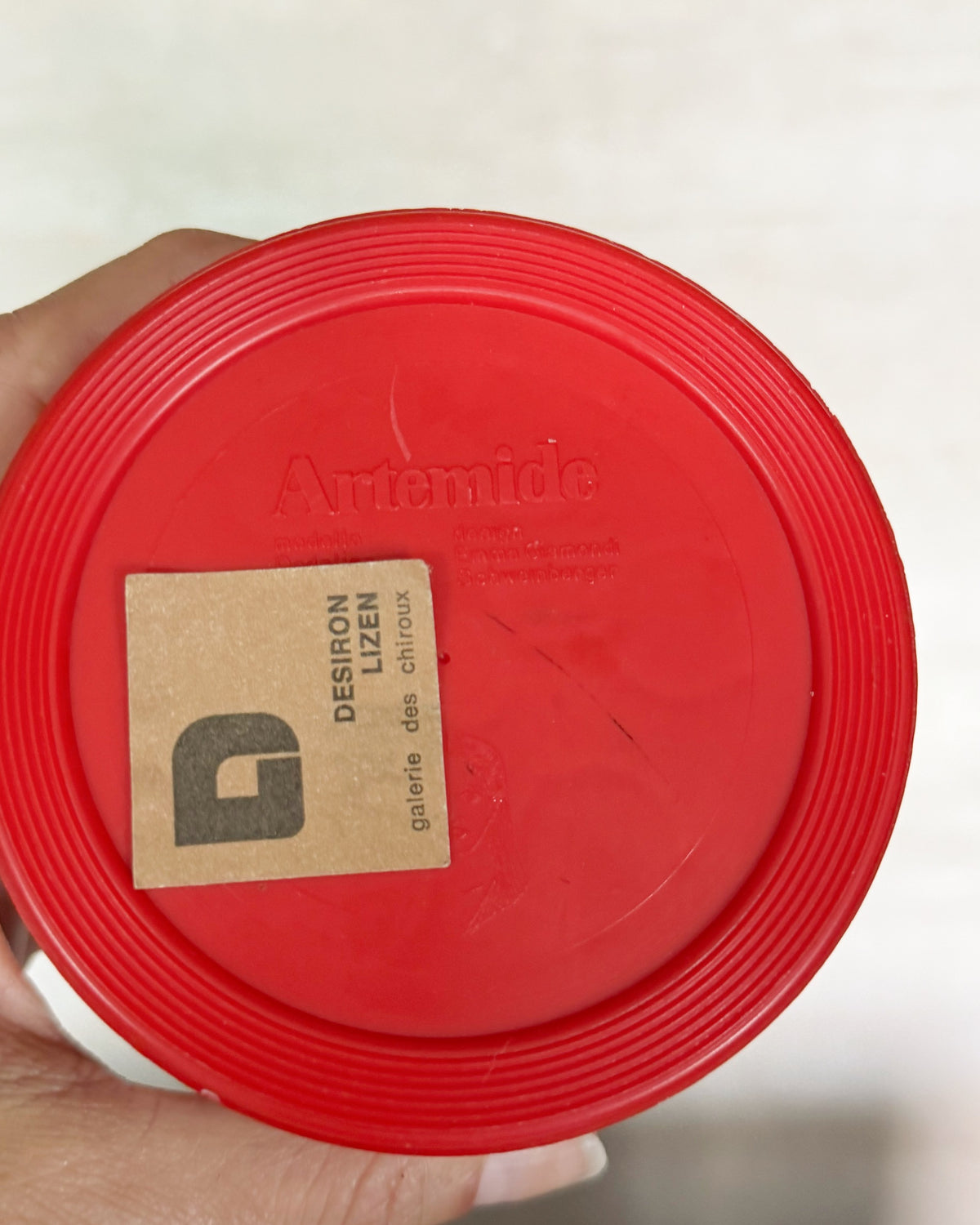 Porte-crayon Dedalino Artemide 1966
