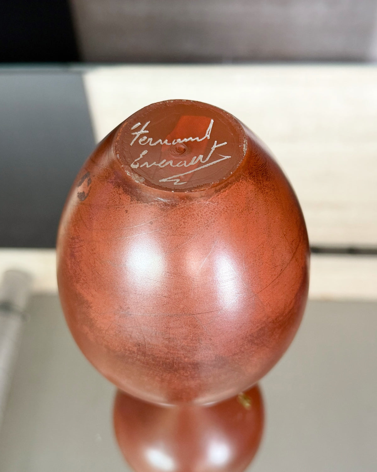Vase vintage en céramique de Fernad Everaert