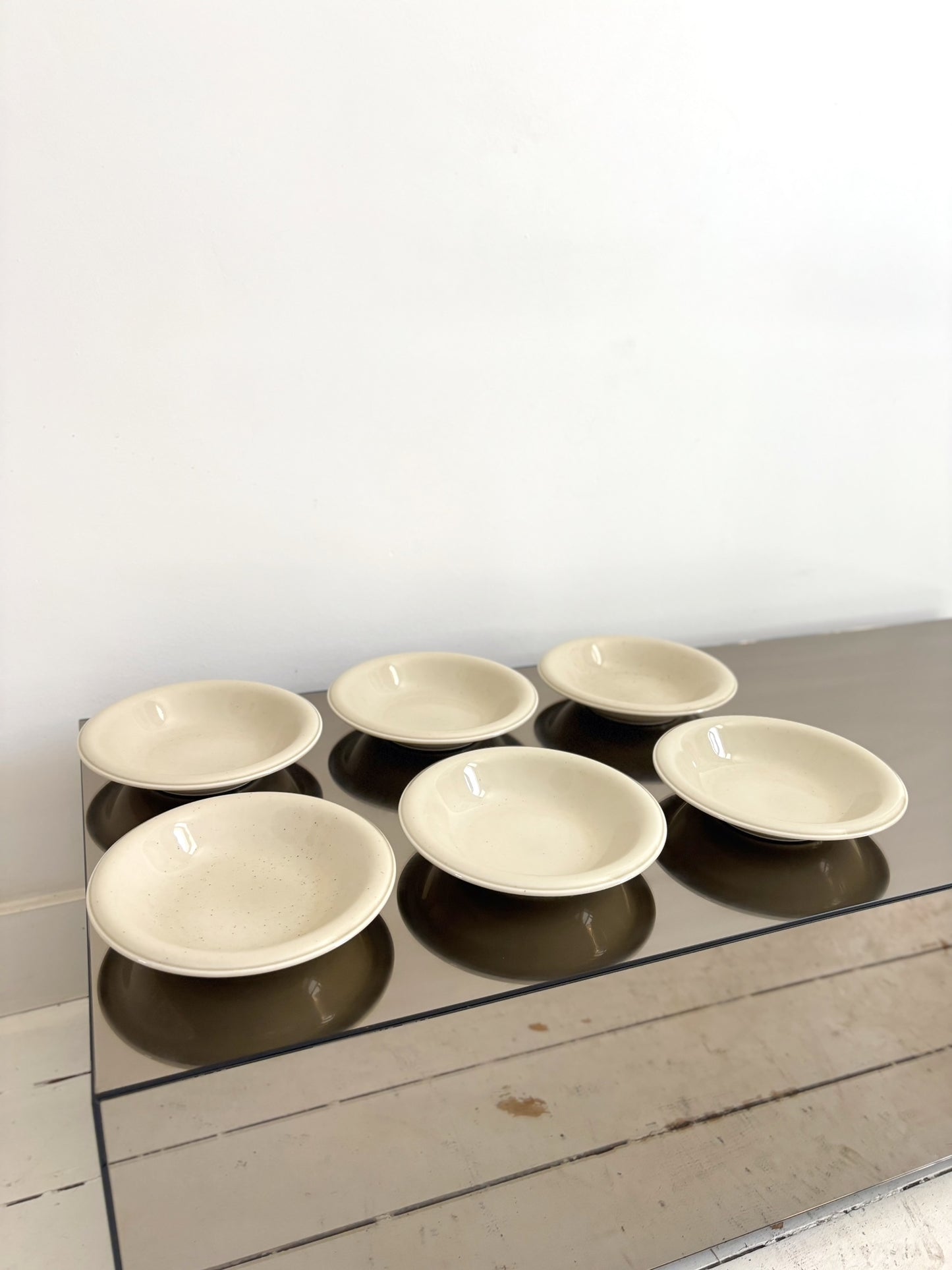 Ensemble de 6 assiettes creuses en porcelaine Thomas
