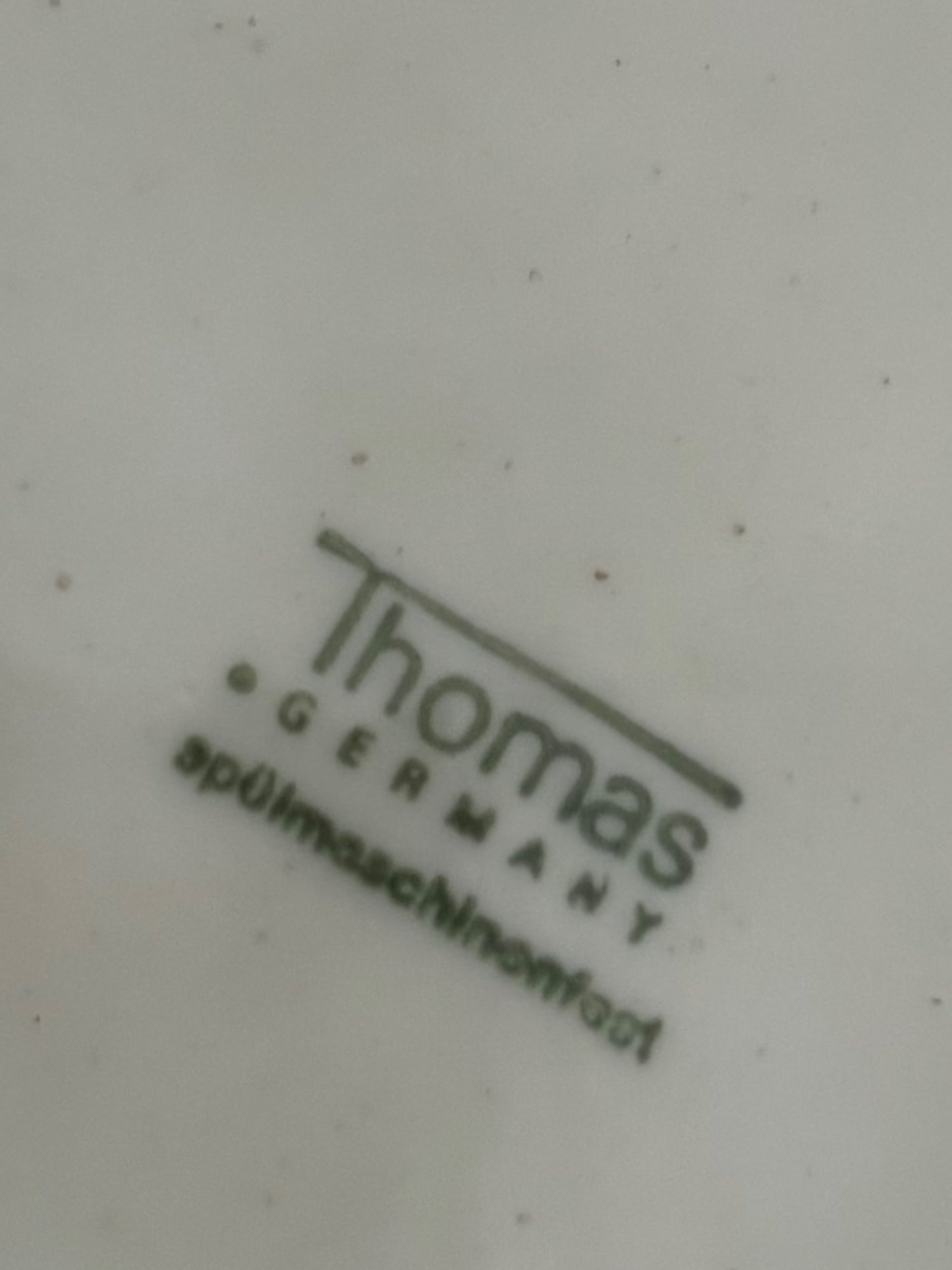 Ensemble de 6 assiettes creuses en porcelaine Thomas