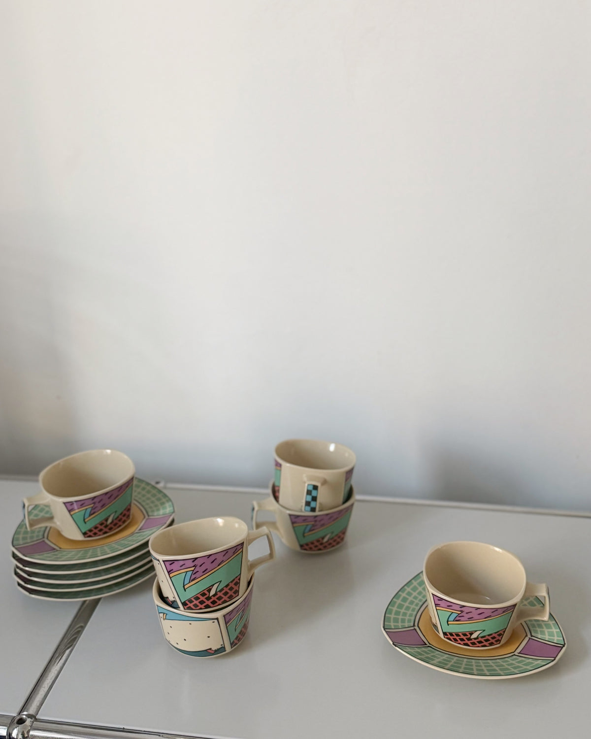 Tasse et sous-tasse de la collection Flash one pour Rosenthal 1980