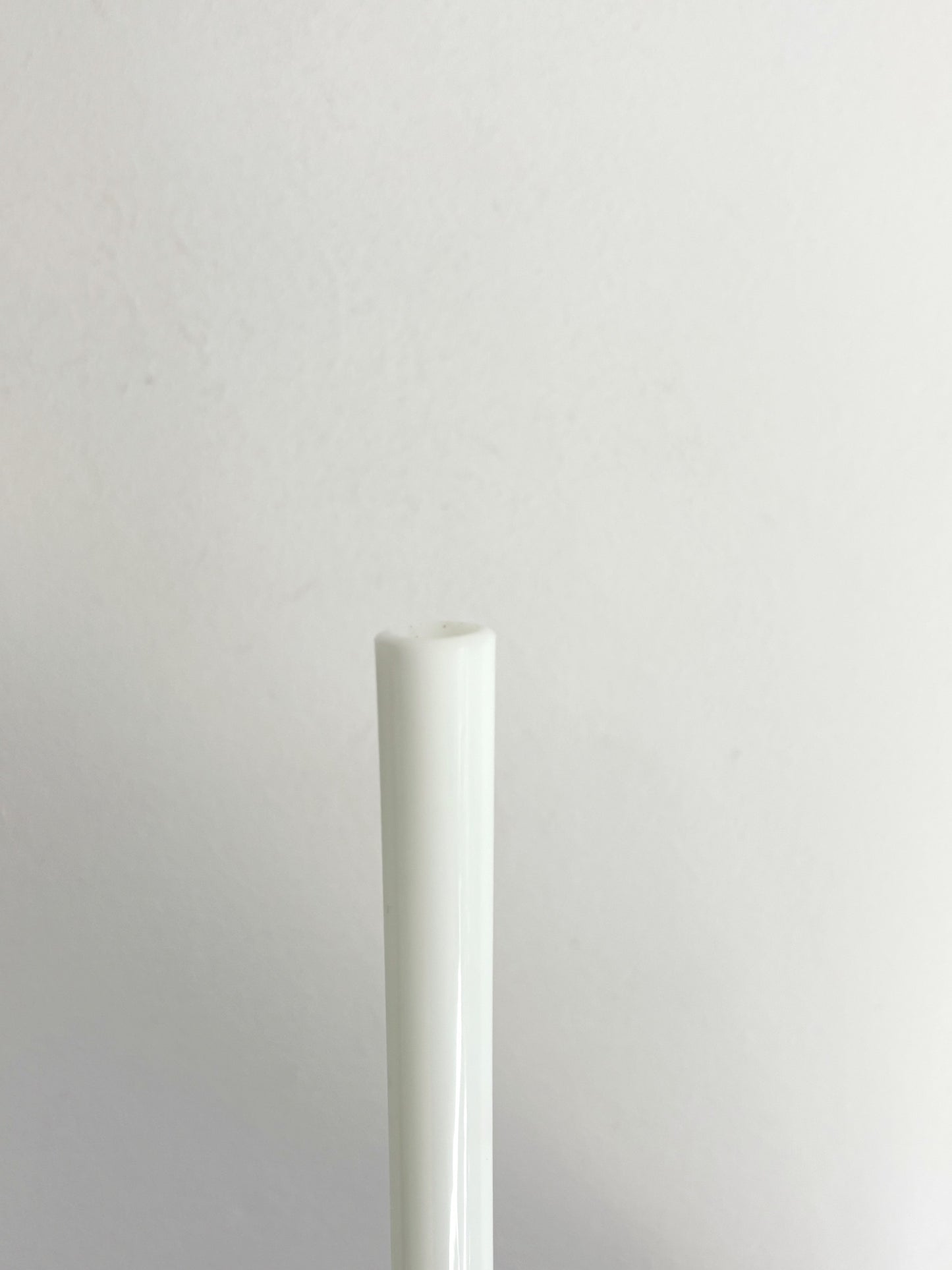 Soliflore en opaline blanc