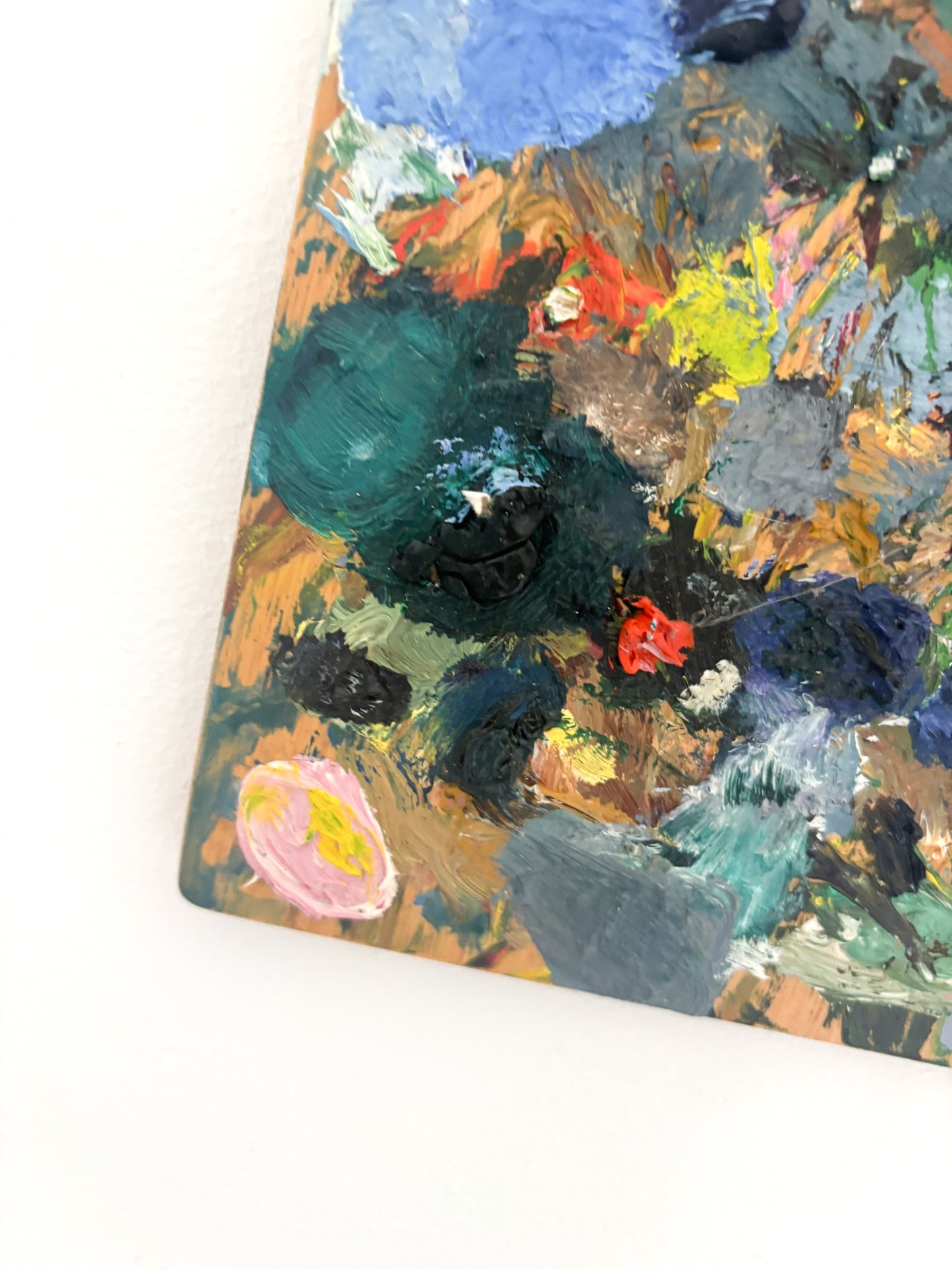 Palette vintage de peinture à accrocher