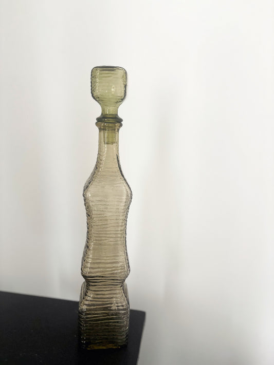 Bouteille en verre Empoli brune