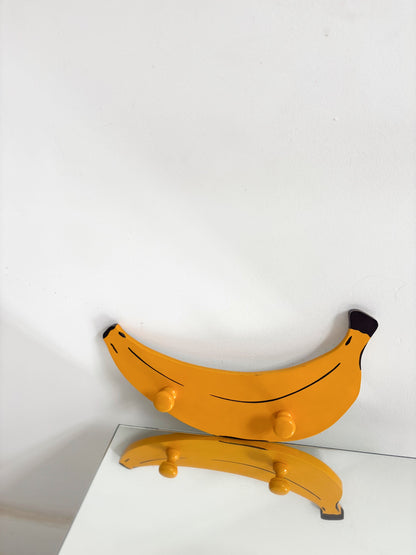 Kapstok van bananenboomhout