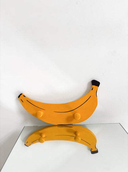 Kapstok van bananenboomhout