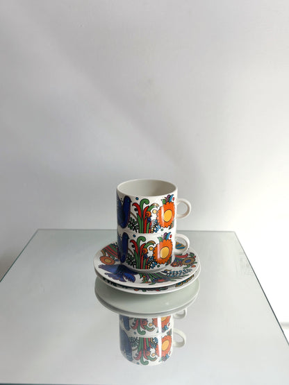 Ensemble de 2 grandes tasses et sous-tasse Acapulco de Villeroy & Boch